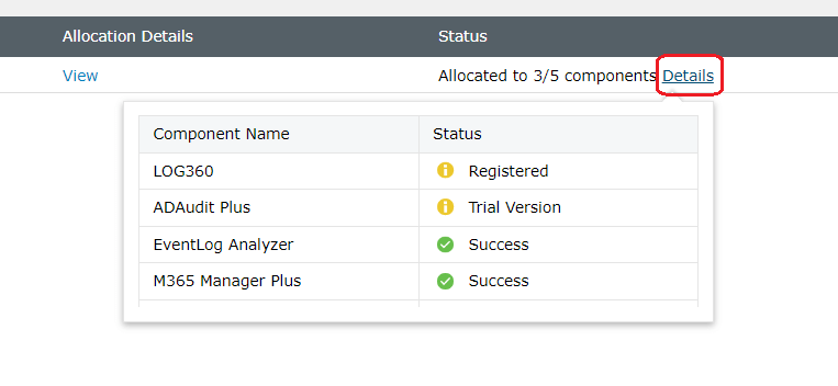 Manage Client License